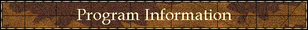 Program Information